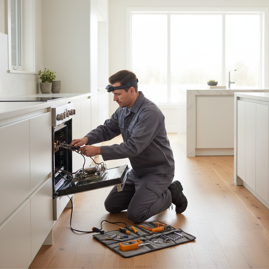 KitchenAid dishwasher repair technician